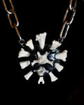 Foraged Bones Necklace on Steel Chain
