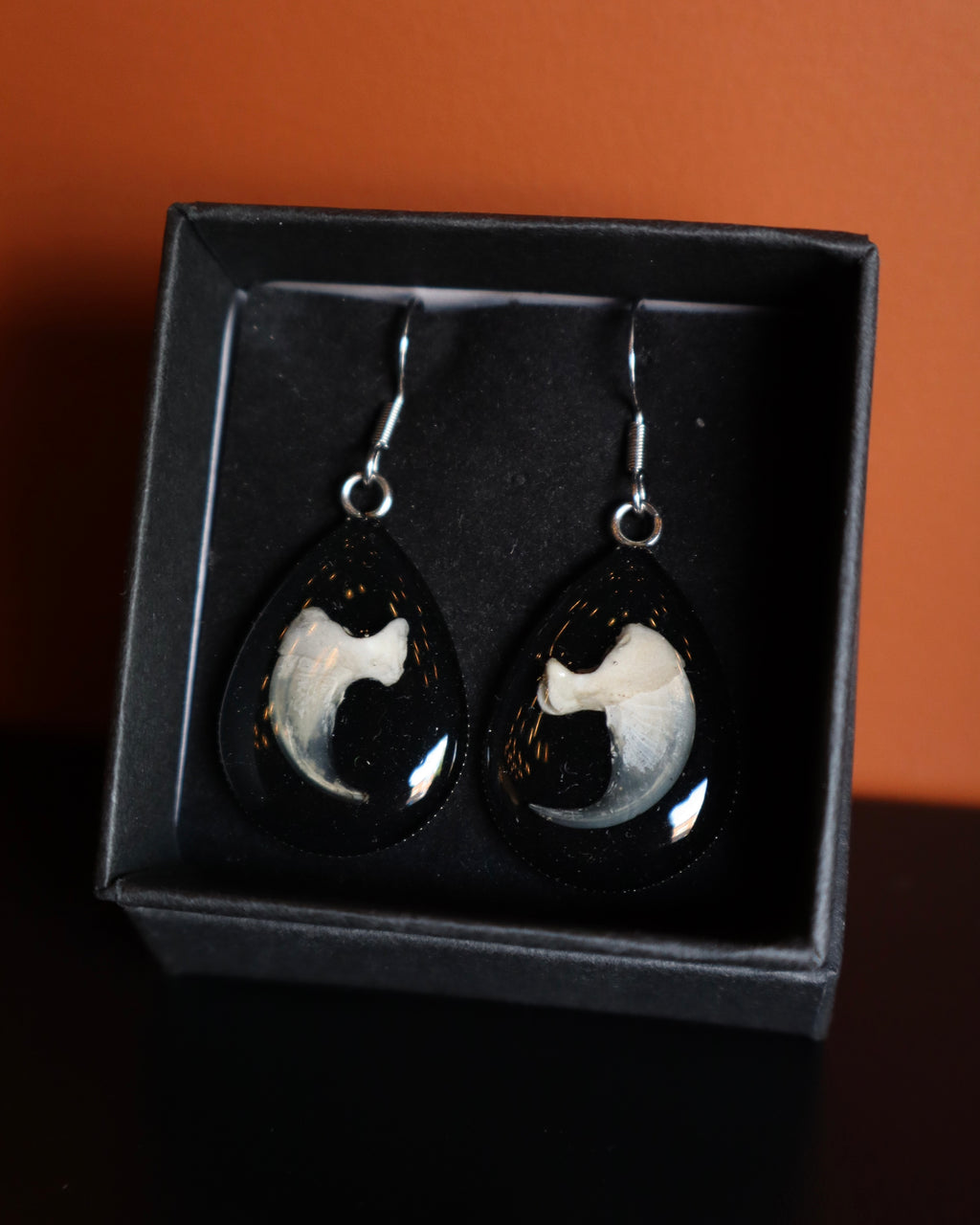 Cat Claw Steel Earrings