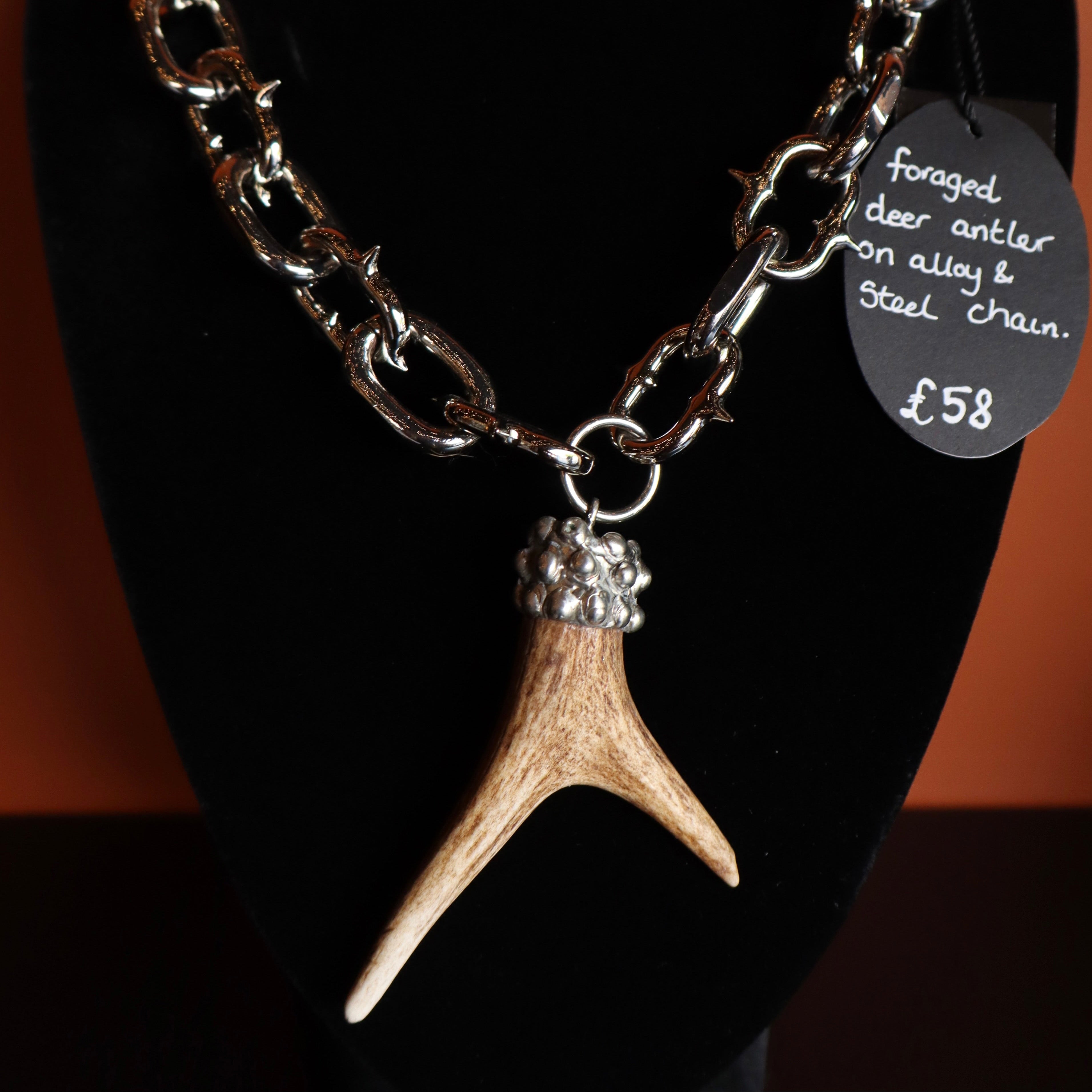 Deer Antler Necklaces