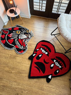 Crying Heart Rug