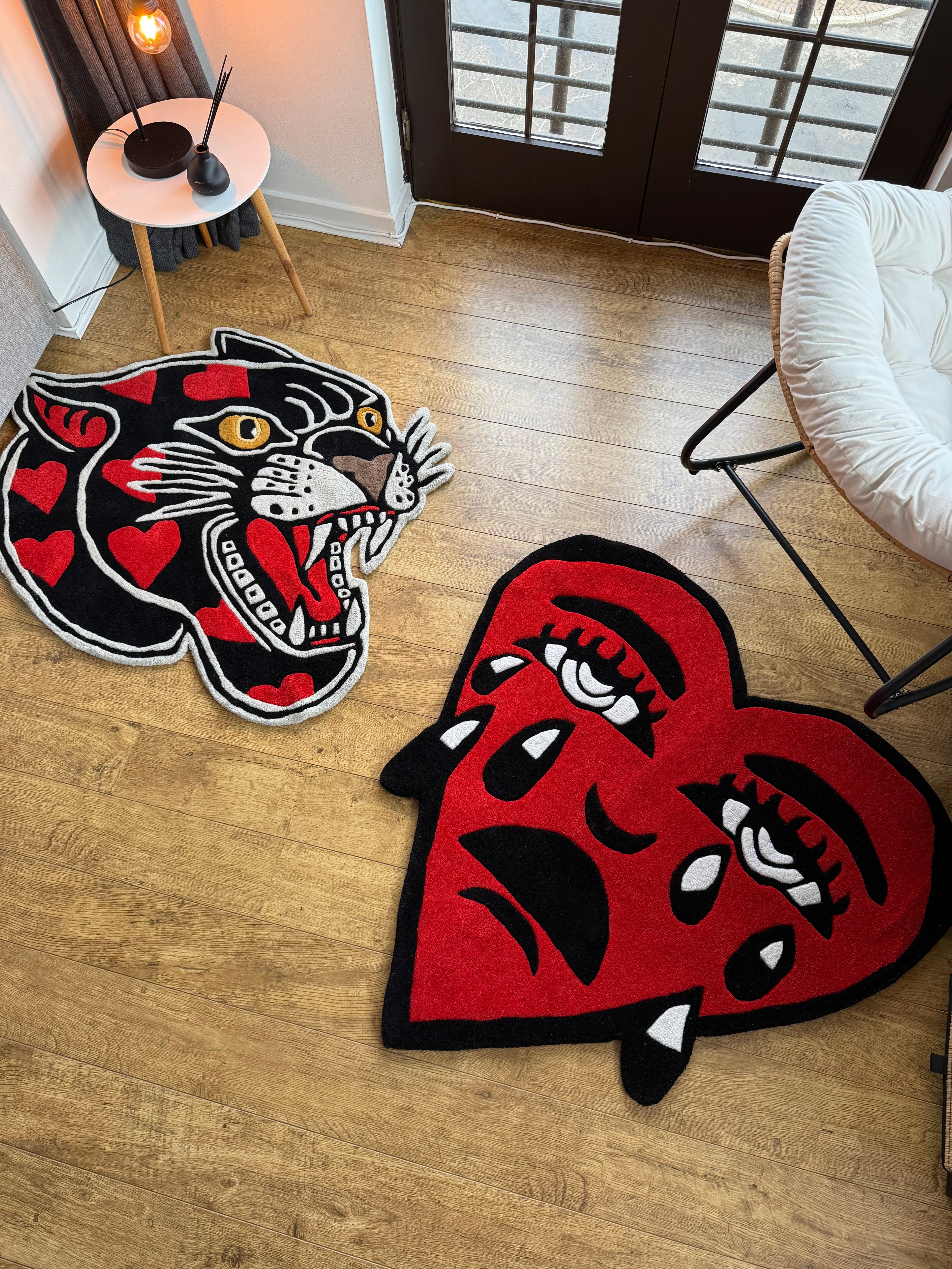 Crying Heart Rug