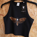 Mandala Moth Crop Top