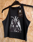Baphomet Crop Top