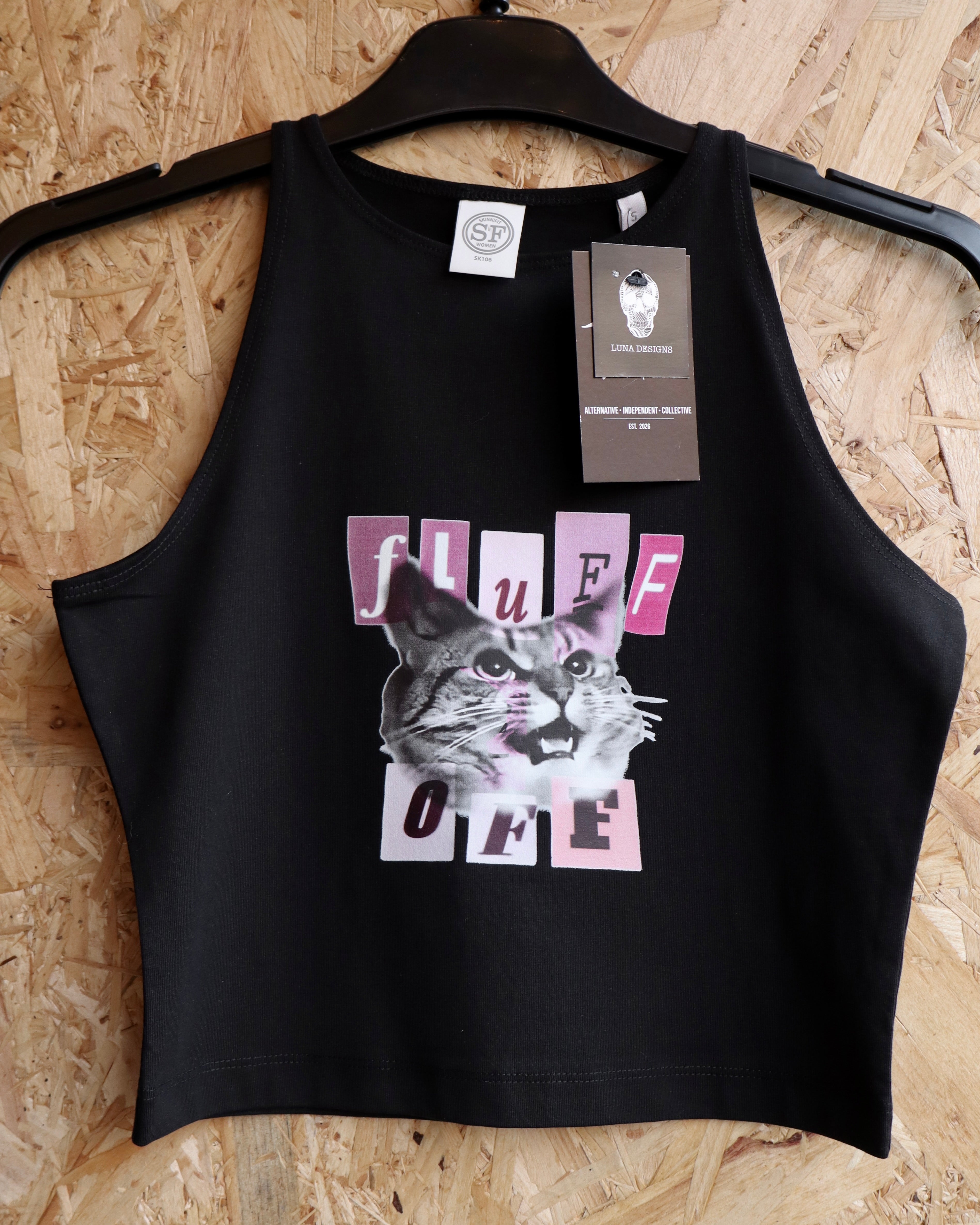 Fluff Off Crop Top