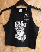 Hail Satan Crop Top