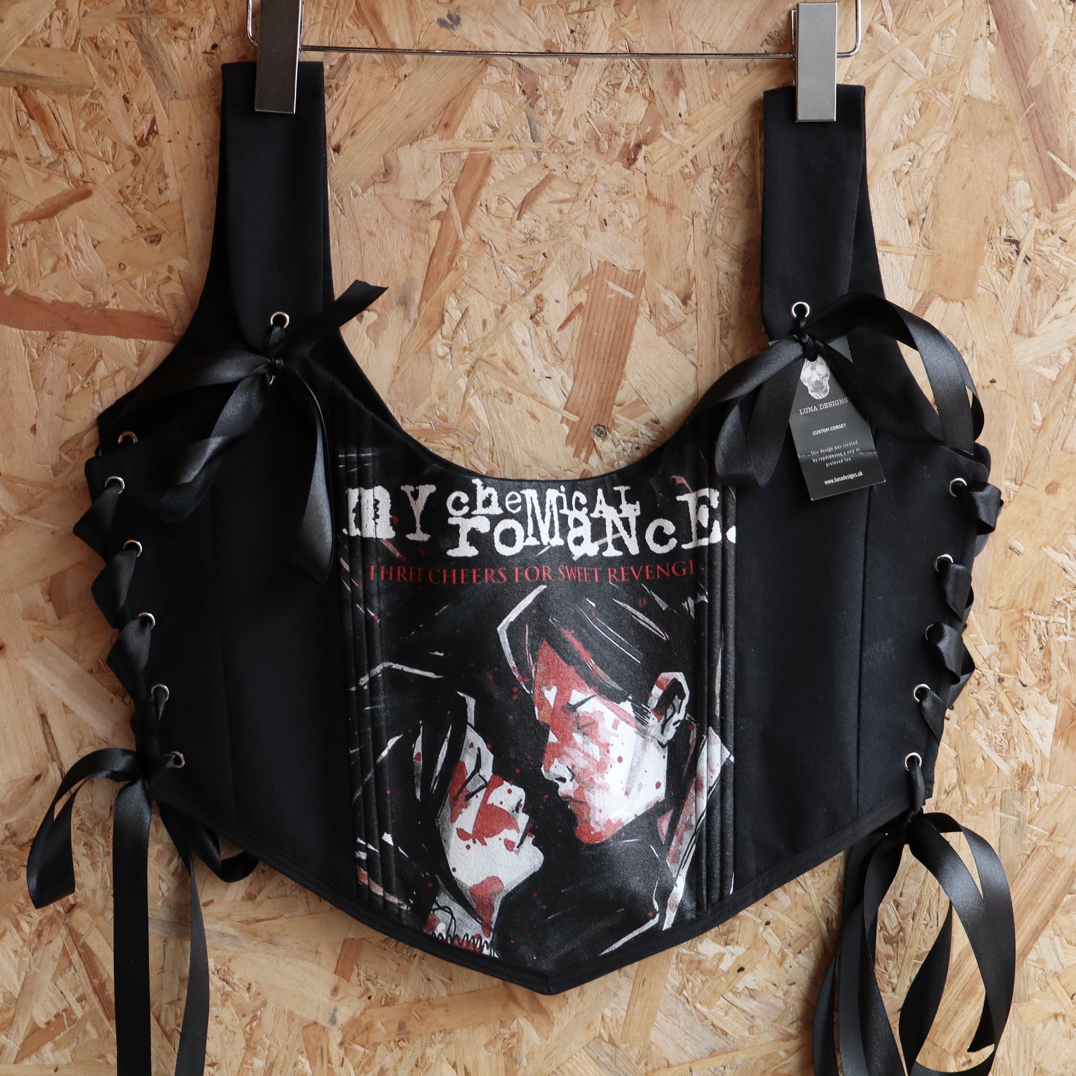 My Chemical Romance Corset Three Cheers