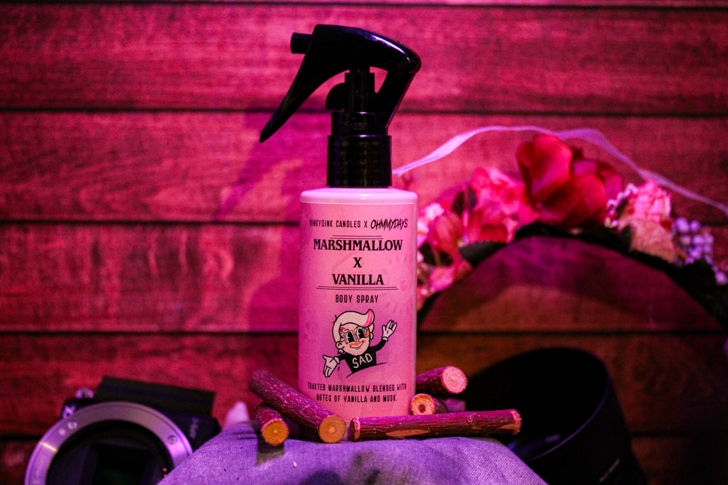 Roasted Marshmallow and Vanilla Luxury Perfume Body Spray (VG)