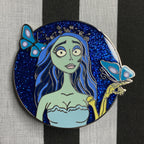 Emily Hard Enamel Glitter Pin