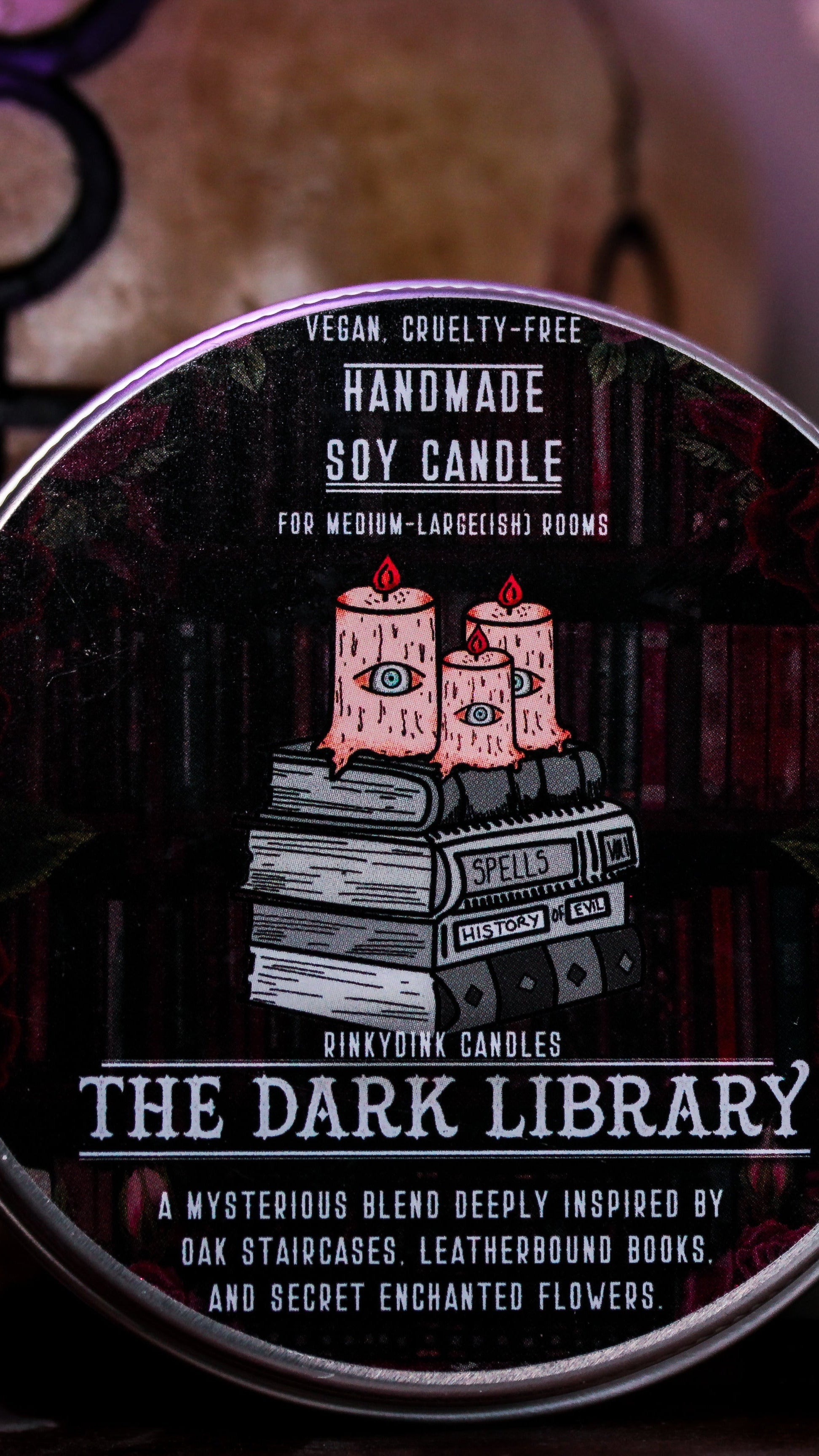 The Dark Library Scented Candle (VG)