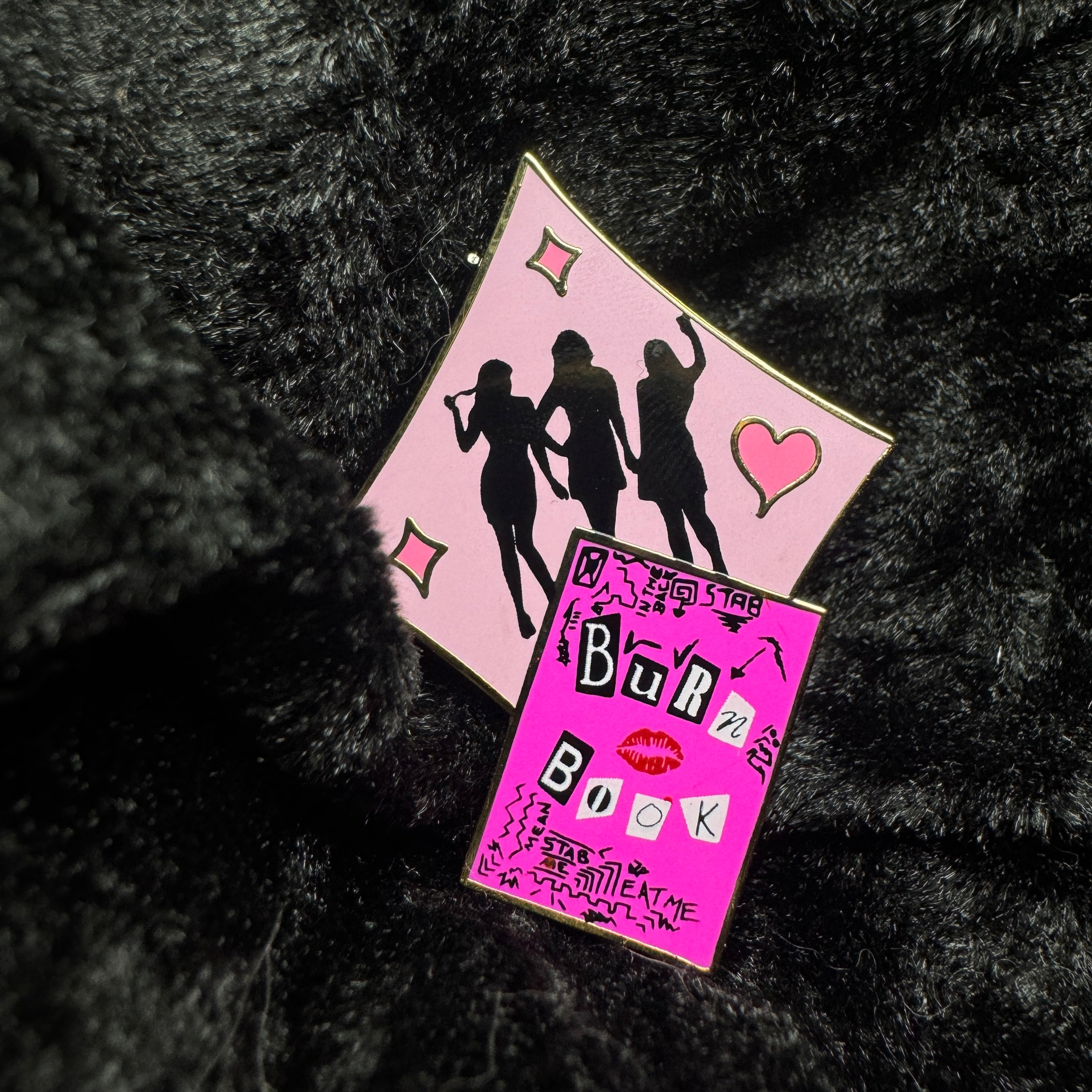 Mean Girls Burn Book Enamel Pin