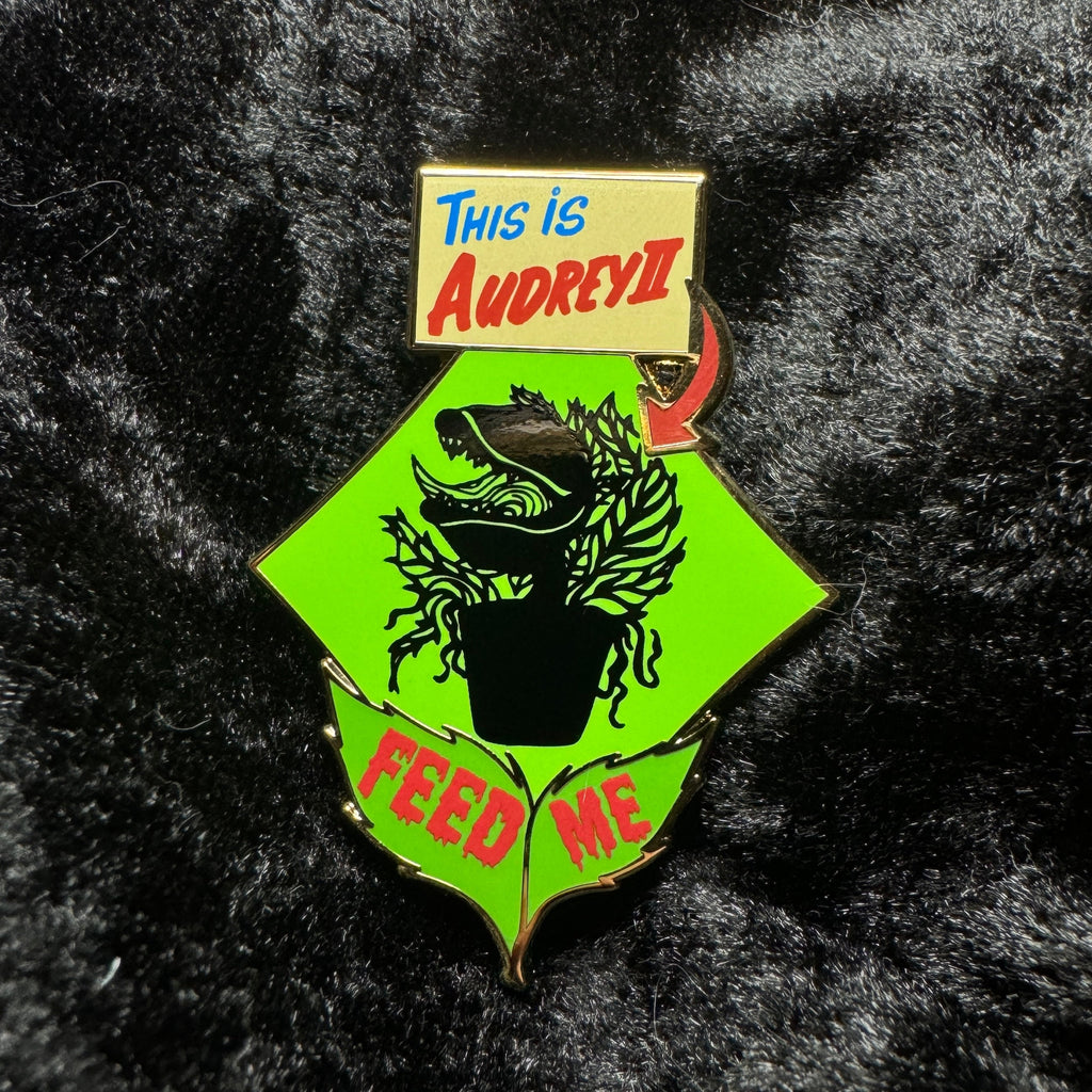 Feed Me Villain Hard Enamel Pin