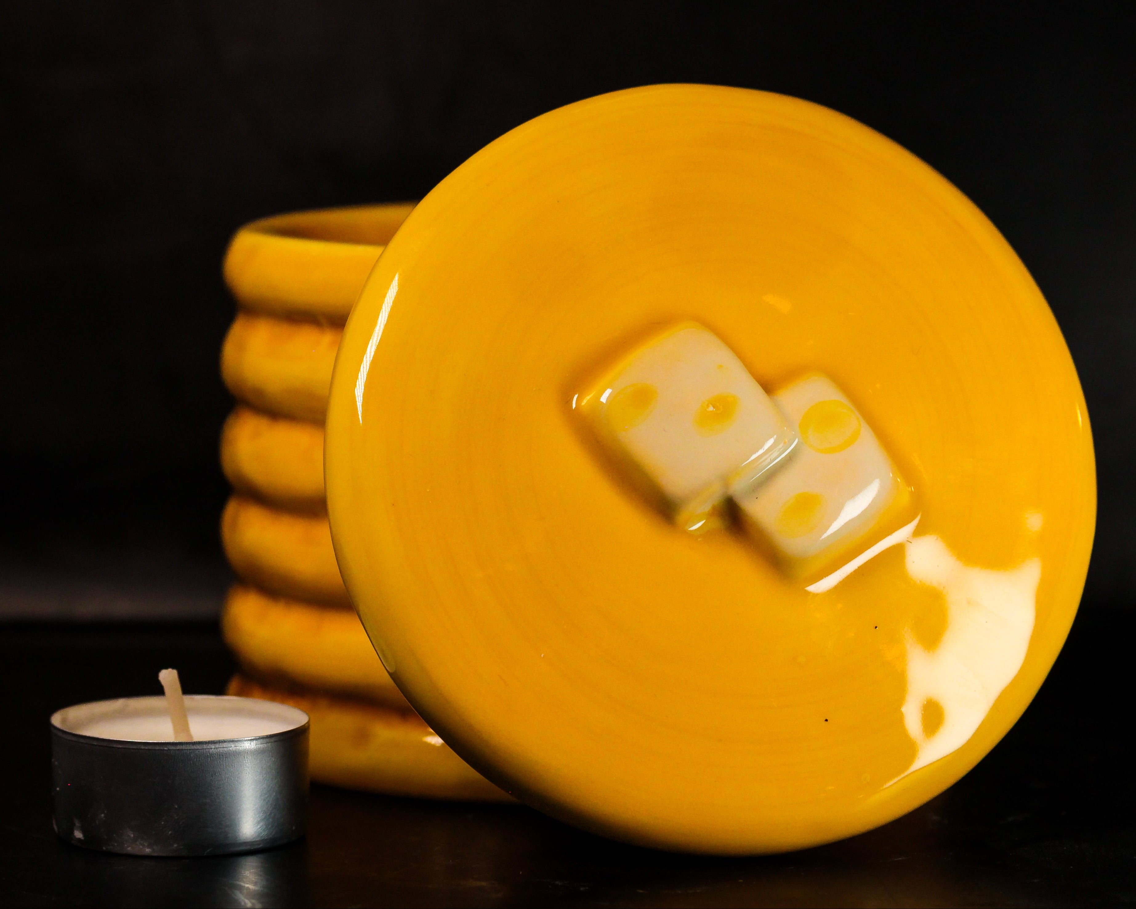 Pancake Stack Oil Burner