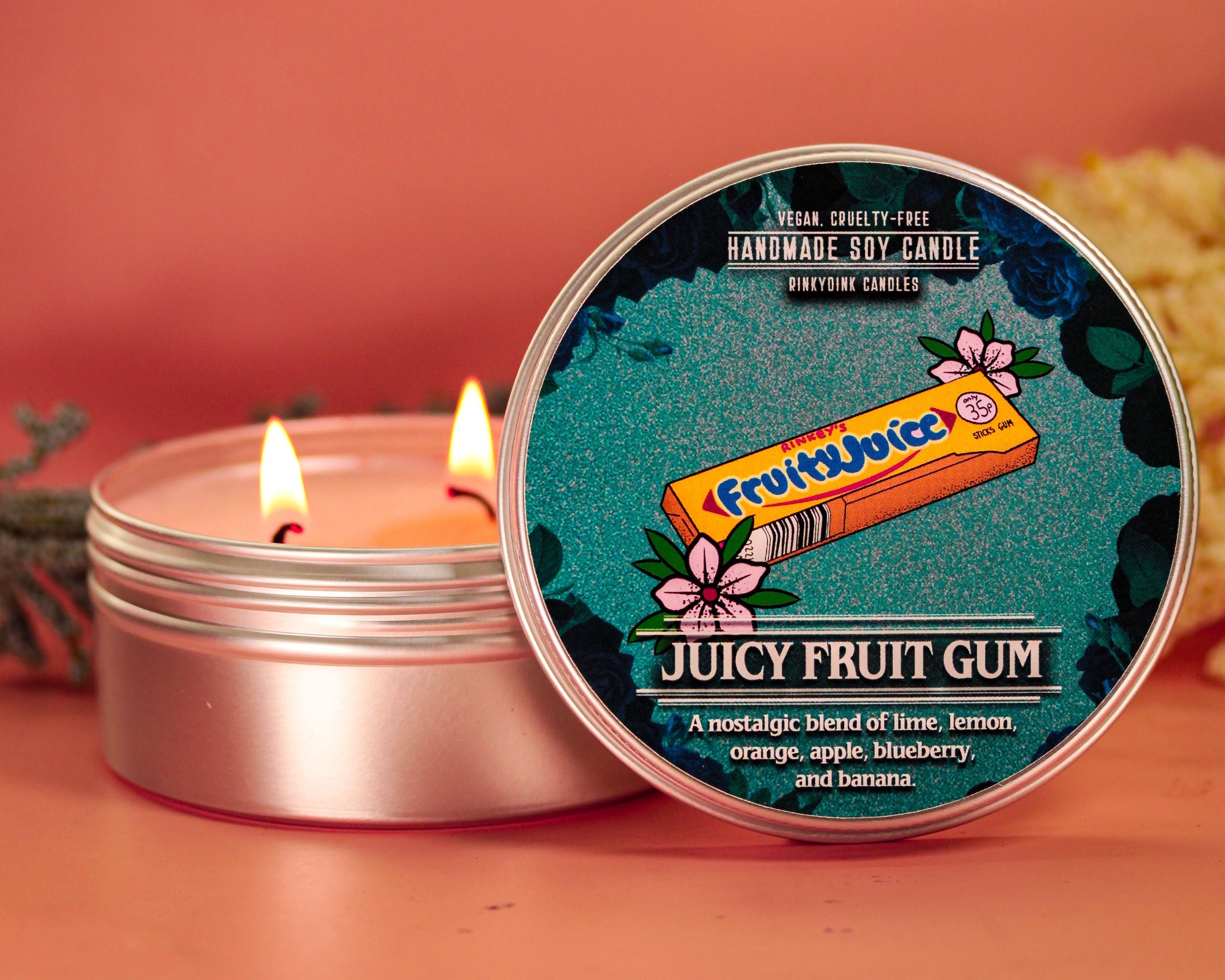 Juicy Fruit Gum Scented Candle (VG)