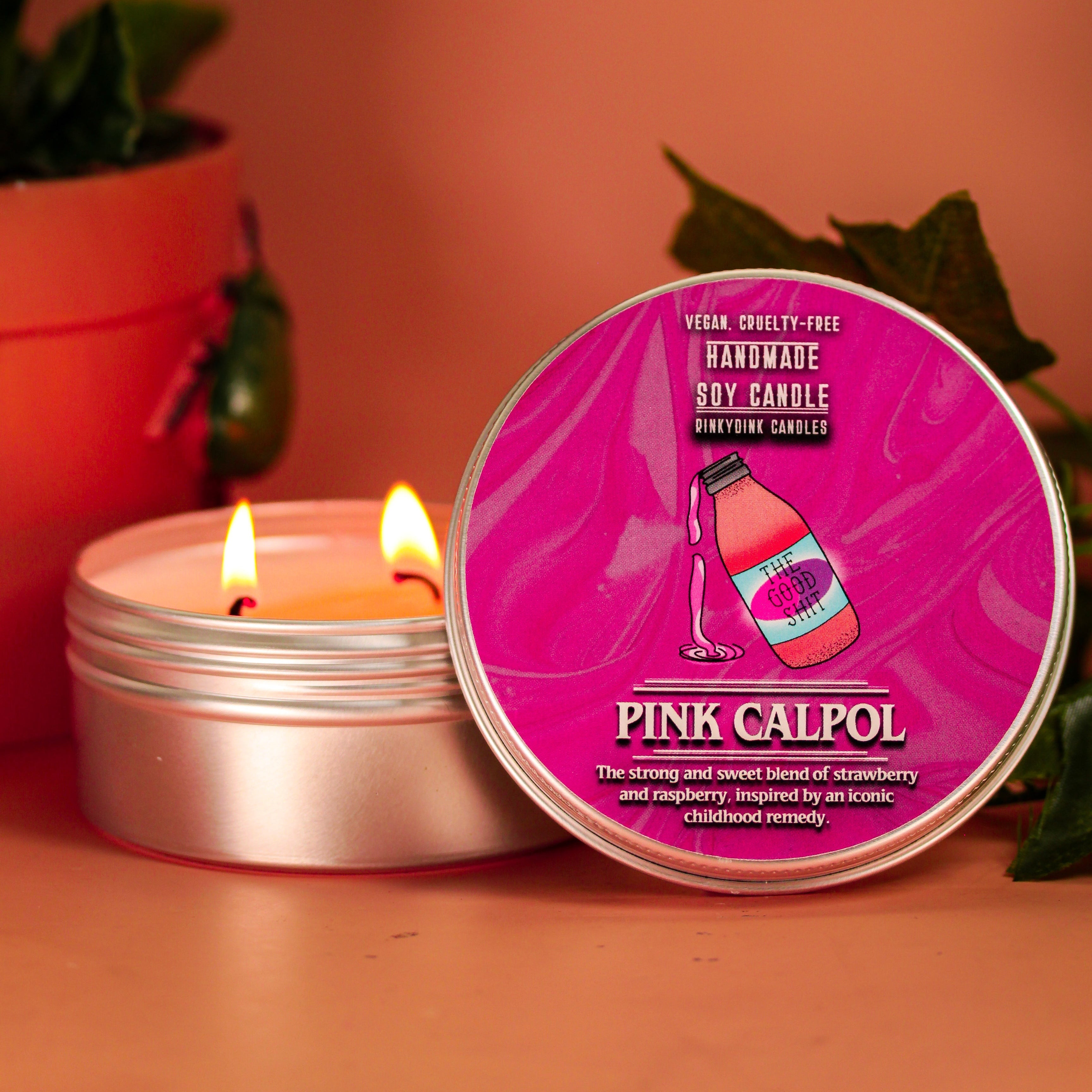 Pink Calpol Scented Candle (VG)
