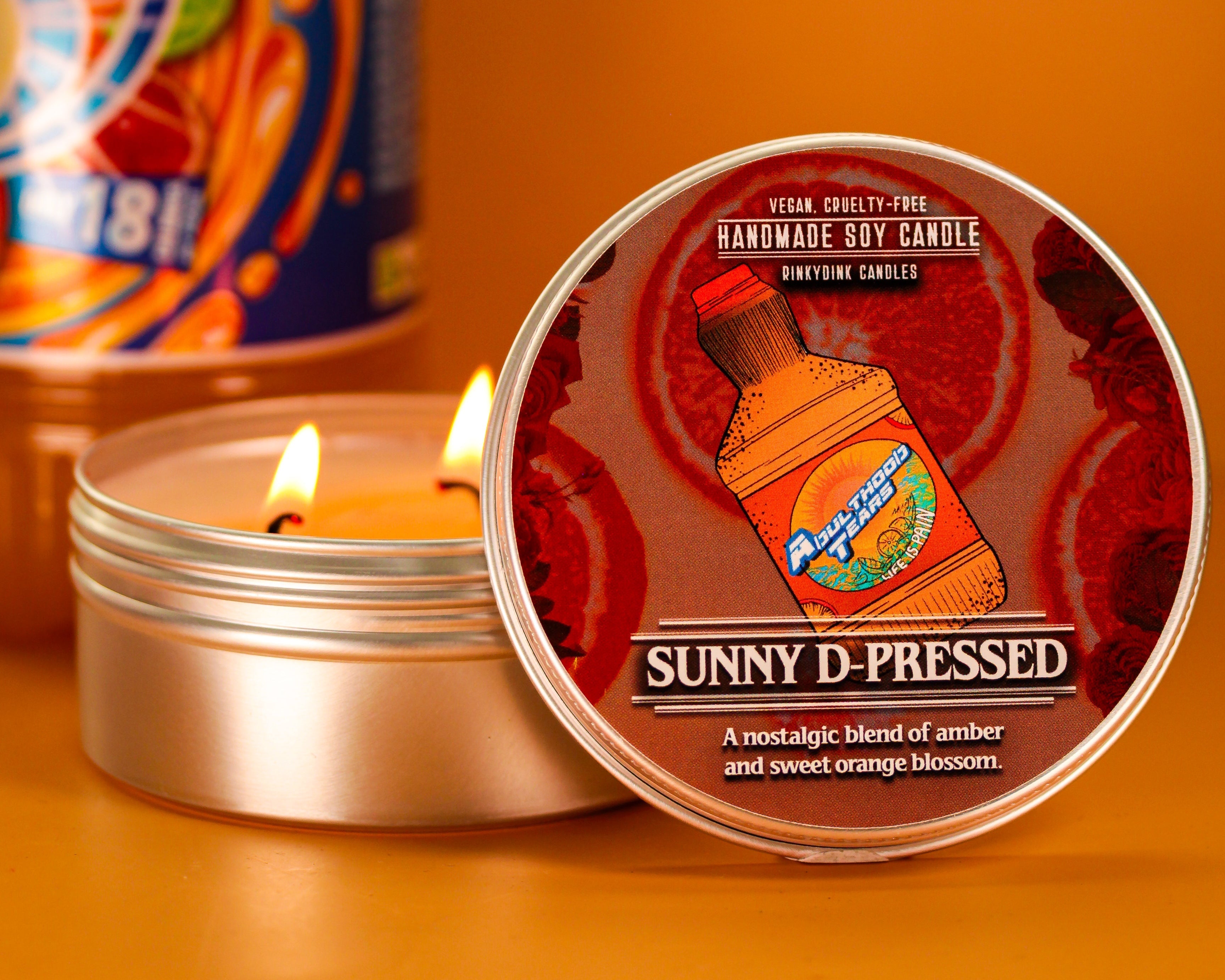 Sunny D-Pressed Scented Candle (VG)