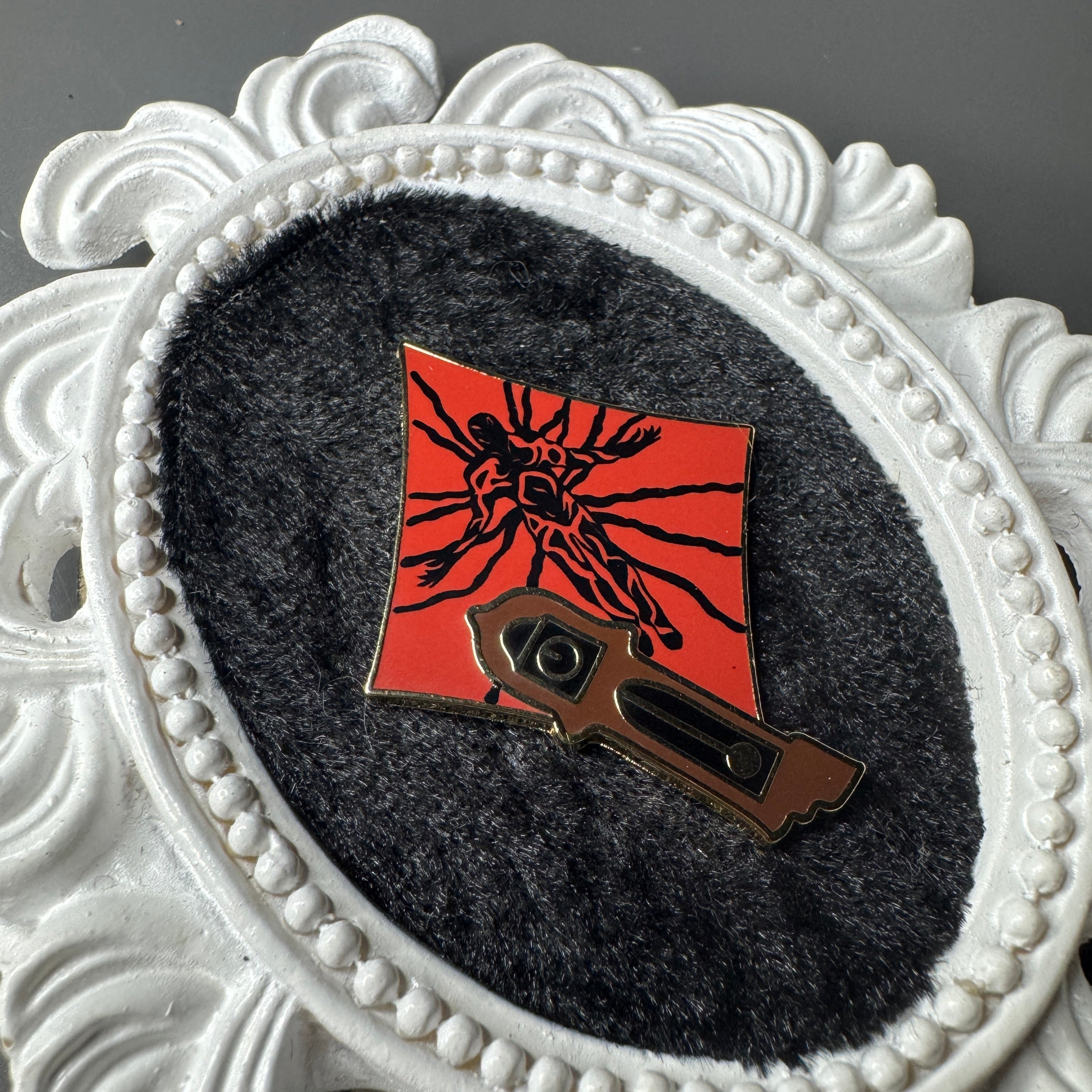 Upside Down Enamel Pin