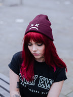 Sad Face Beanie