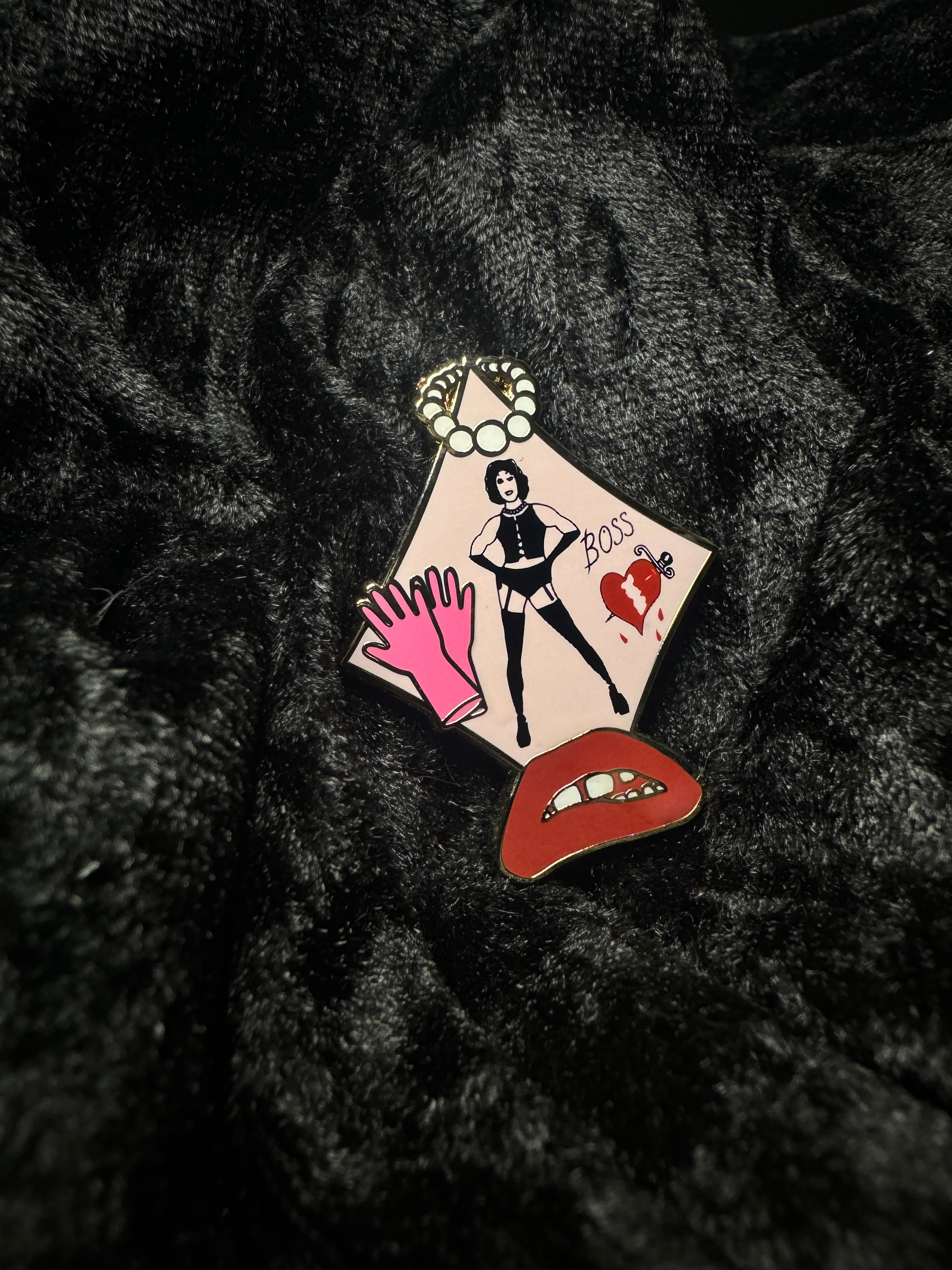 Sweet Transvestite Enamel Pin