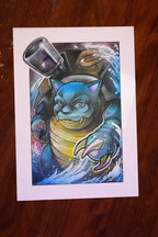 Blastoise Art Print