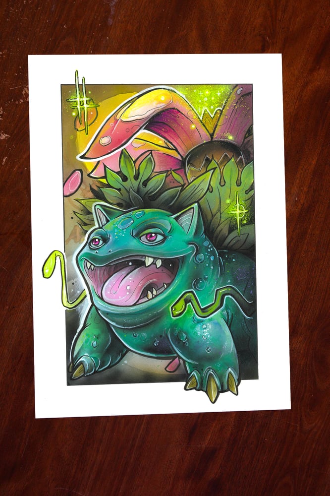 Venasaur Art Print