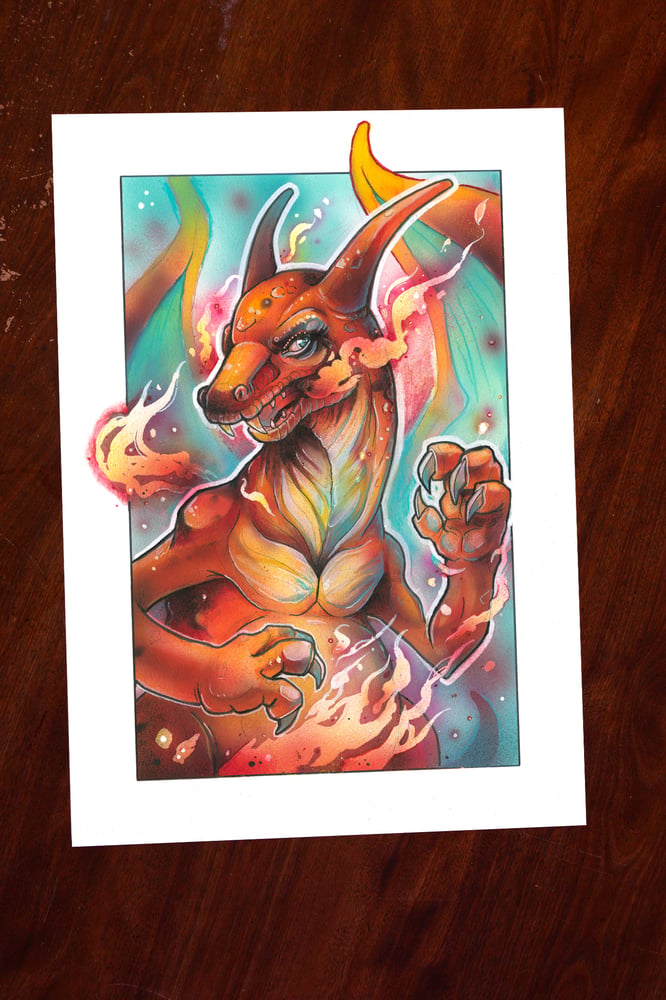 Charizard Art Print
