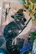 Racoon With Dabloons Art Print