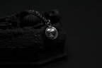 Sterling Silver Memento Mori Skull Pendant