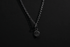 Tiny Sterling Silver Spider Pendant