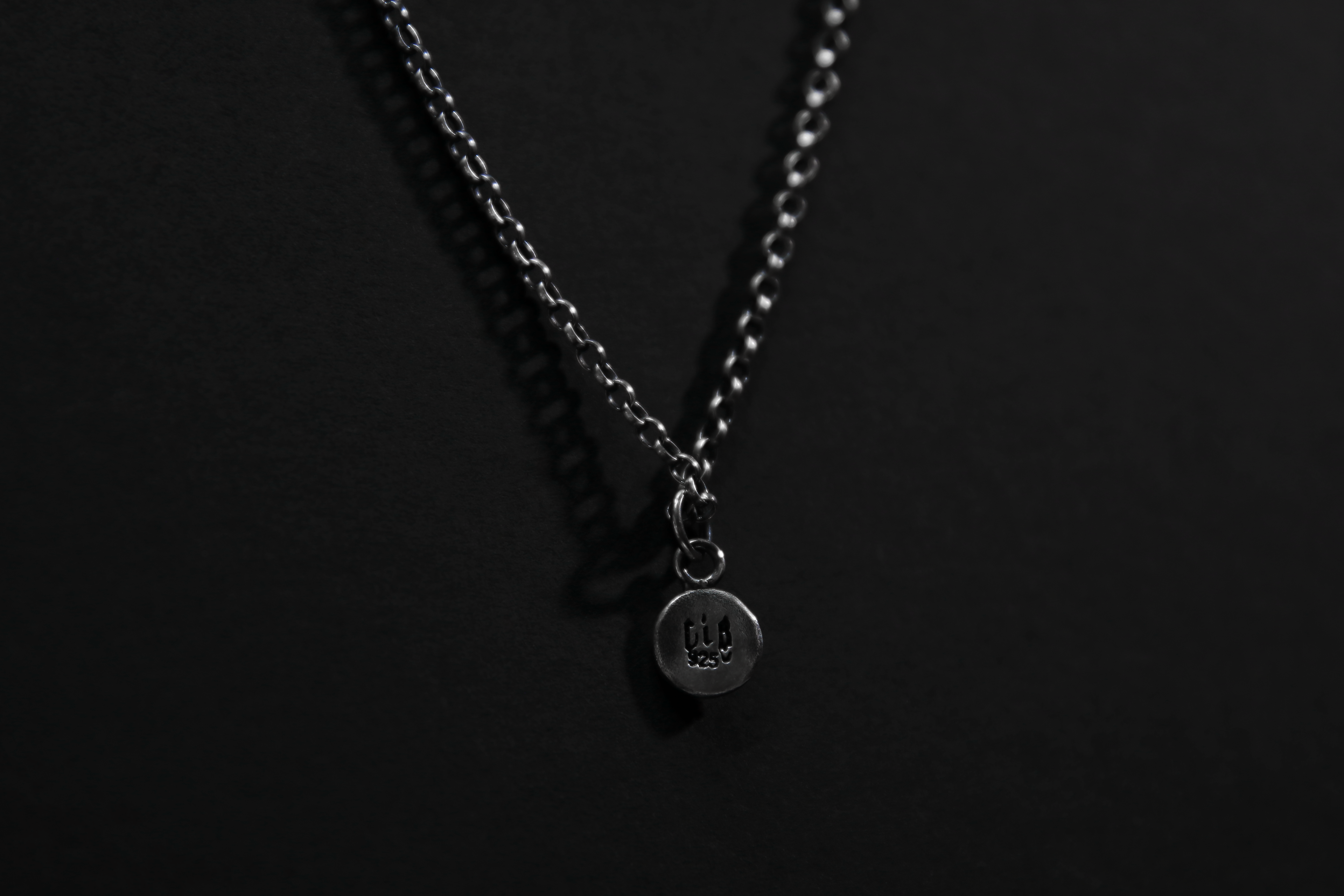 Tiny Sterling Silver Spider Pendant