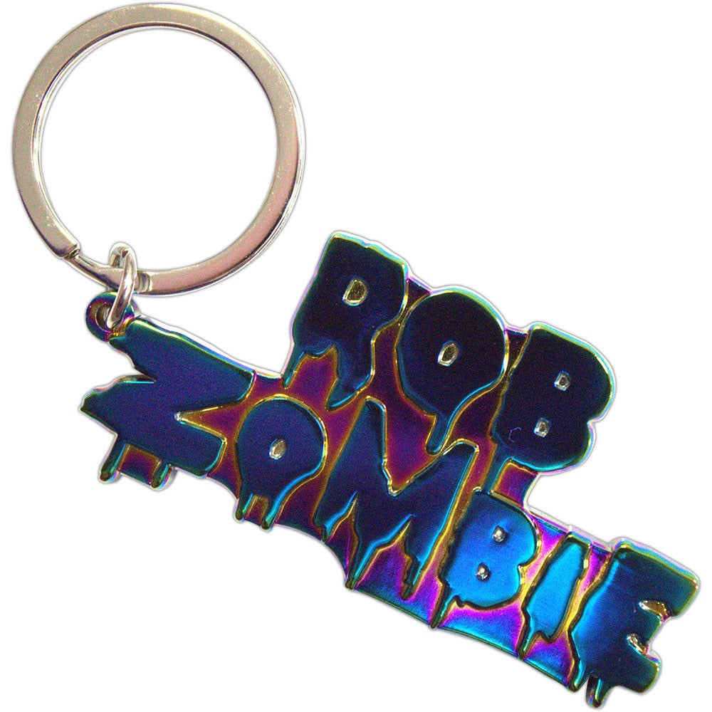 Rob Zombie Multicoloured Logo Keychain