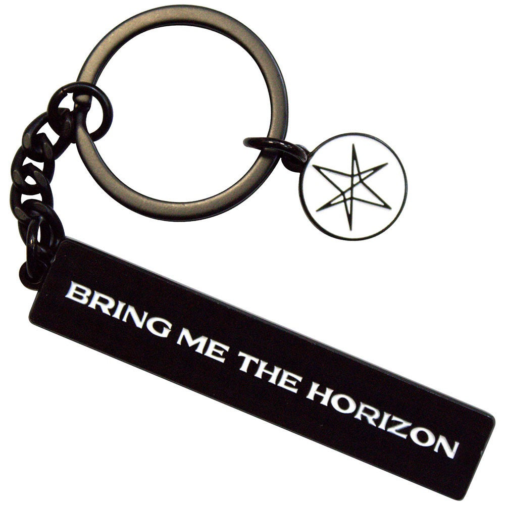 Bring Me The Horizon 6-Point Star Charm Keychain