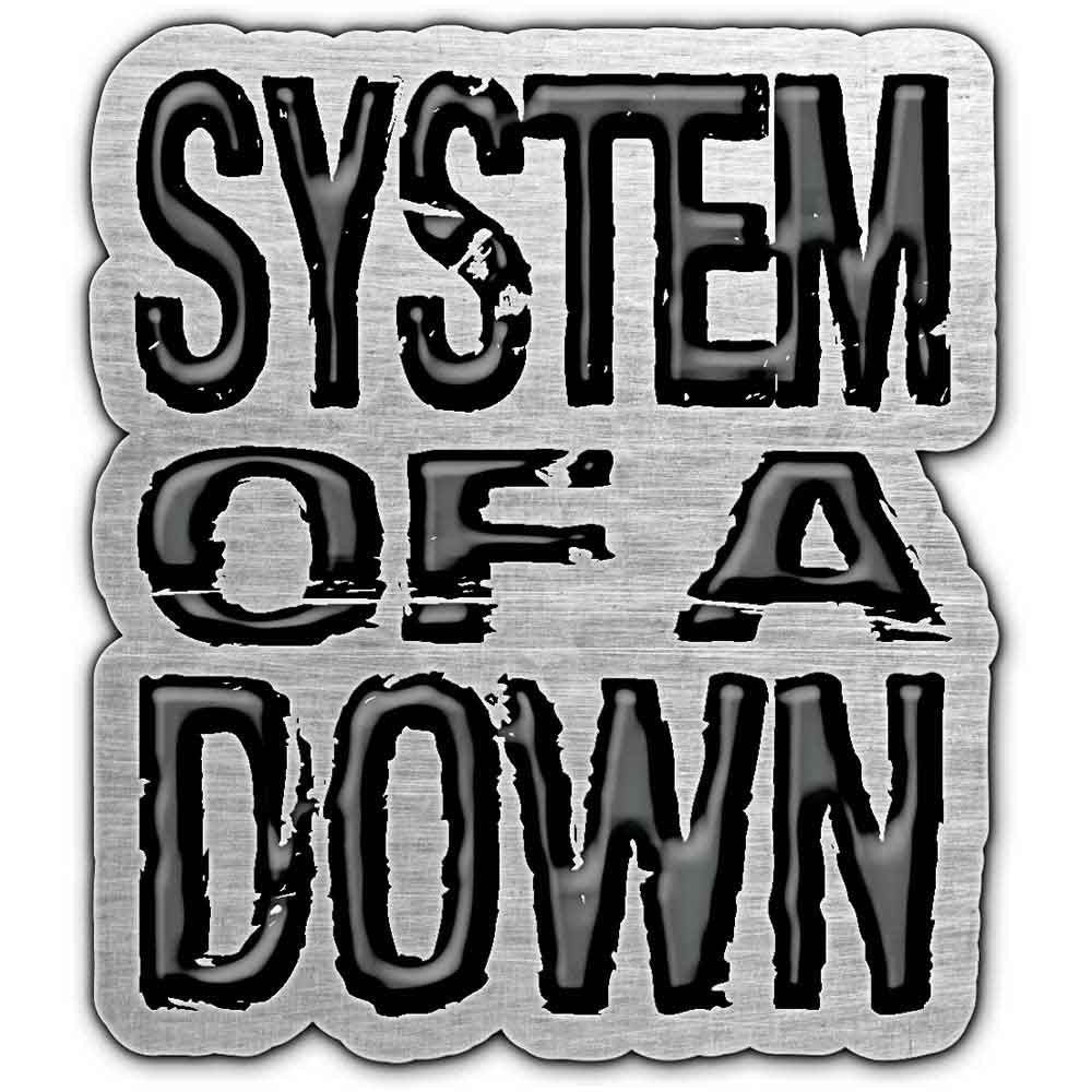 System Of A Down Logo Pin Badge