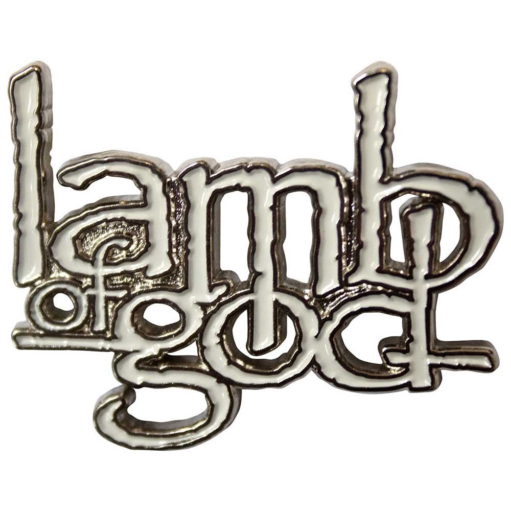 Lamb Of God Logo Pin Badge