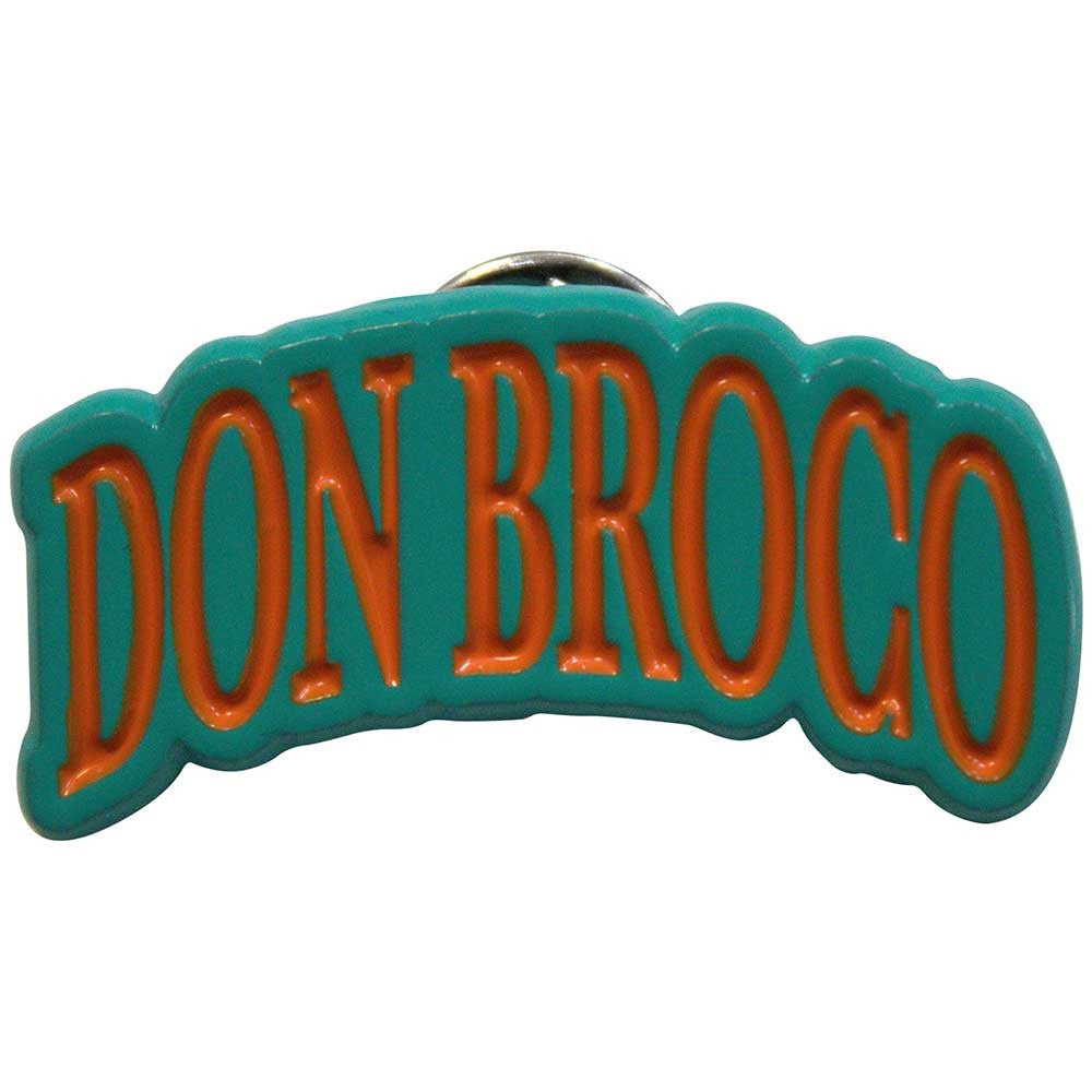 Don Broco Orange Logo Pin Badge