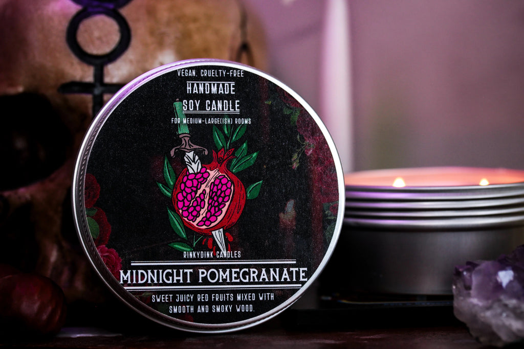 Midnight Pomegranate Scented Candle (VG) (Copy)