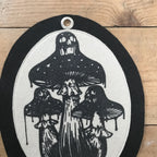 Shrooms Felt Wall Banner