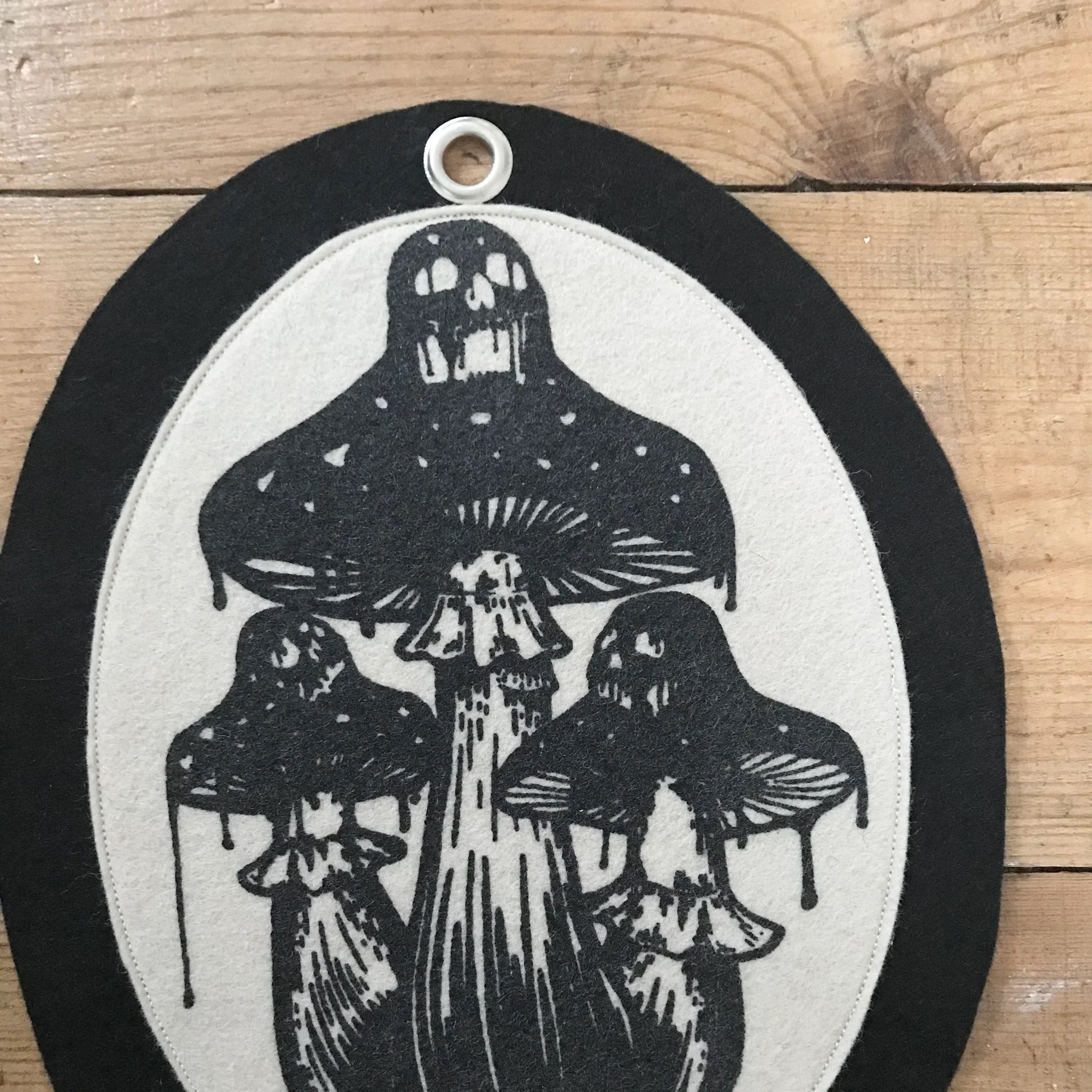 Shrooms Felt Wall Banner