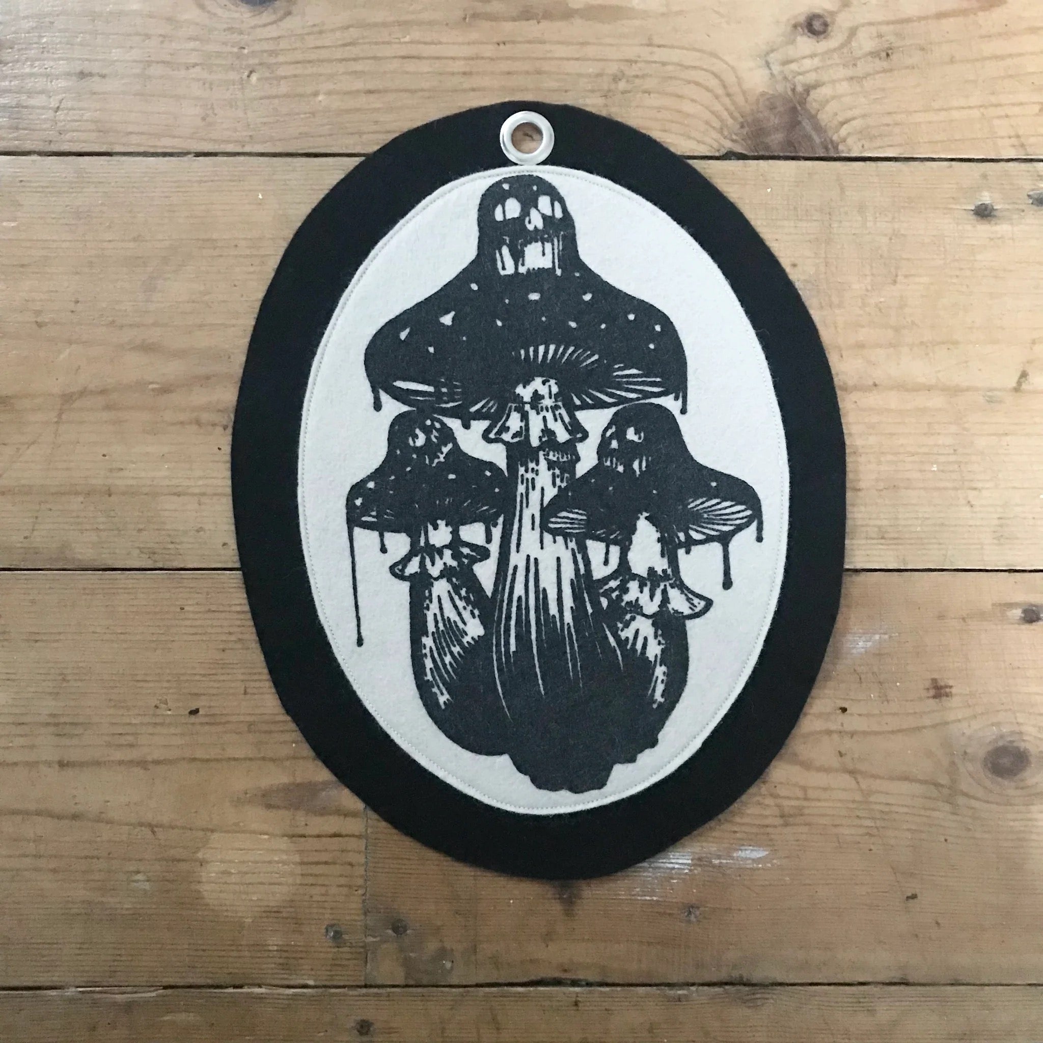 Shrooms Felt Wall Banner