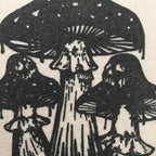 Shrooms Felt Wall Banner
