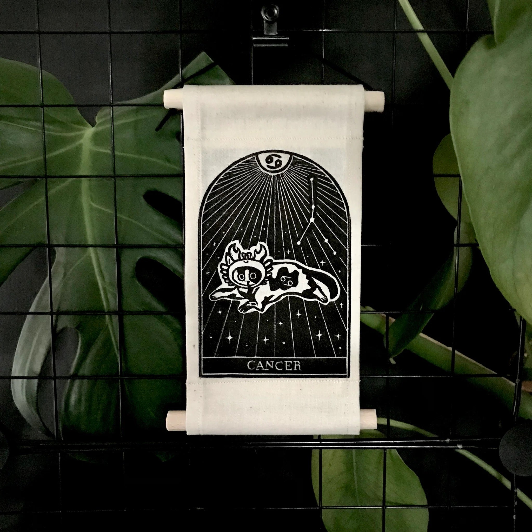Cancer Zodicats Wall Hanging