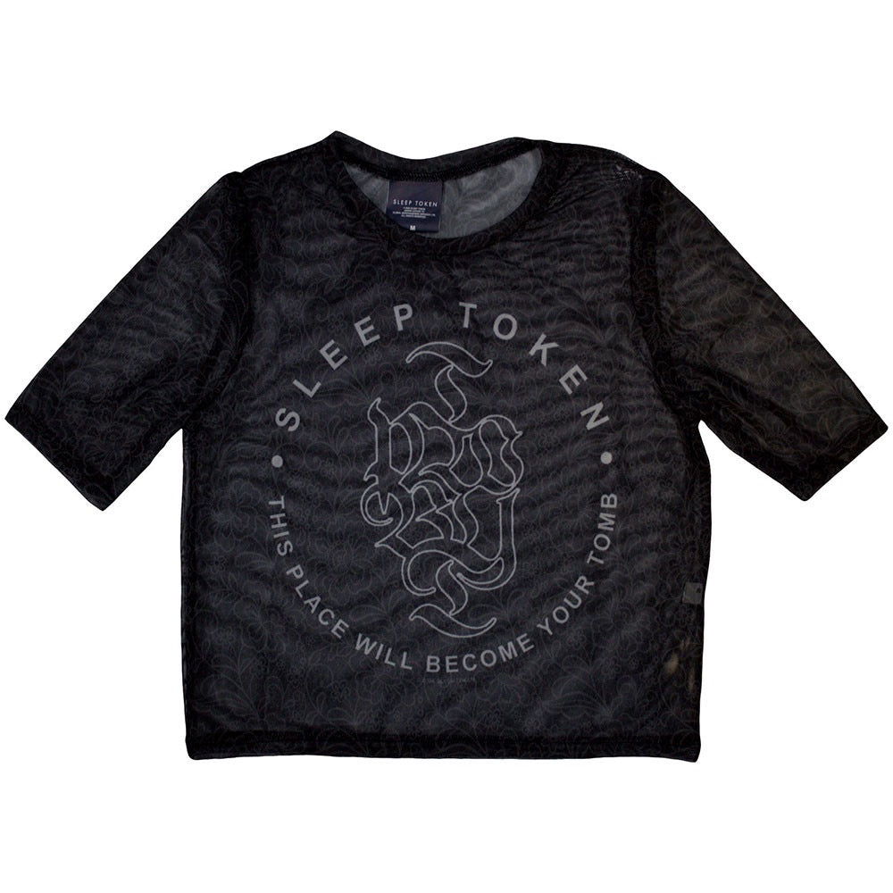 Sleep Token Tomb Lady Mesh Crop