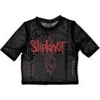 Slipknot Logo Lady Mesh Crop