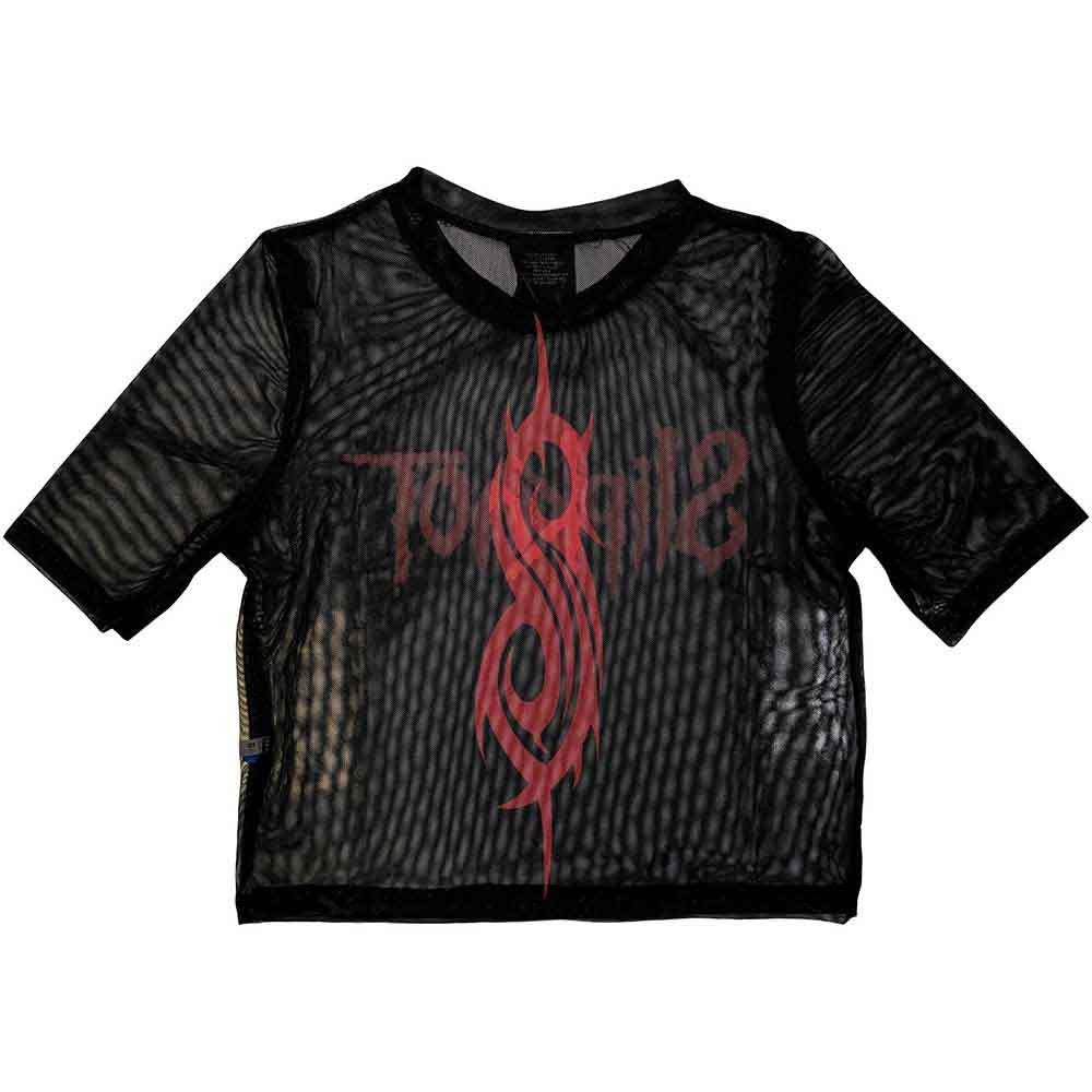 Slipknot Logo Lady Mesh Crop