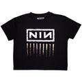 Nine Inch Nails Downward Spiral Lady BL Crop Top