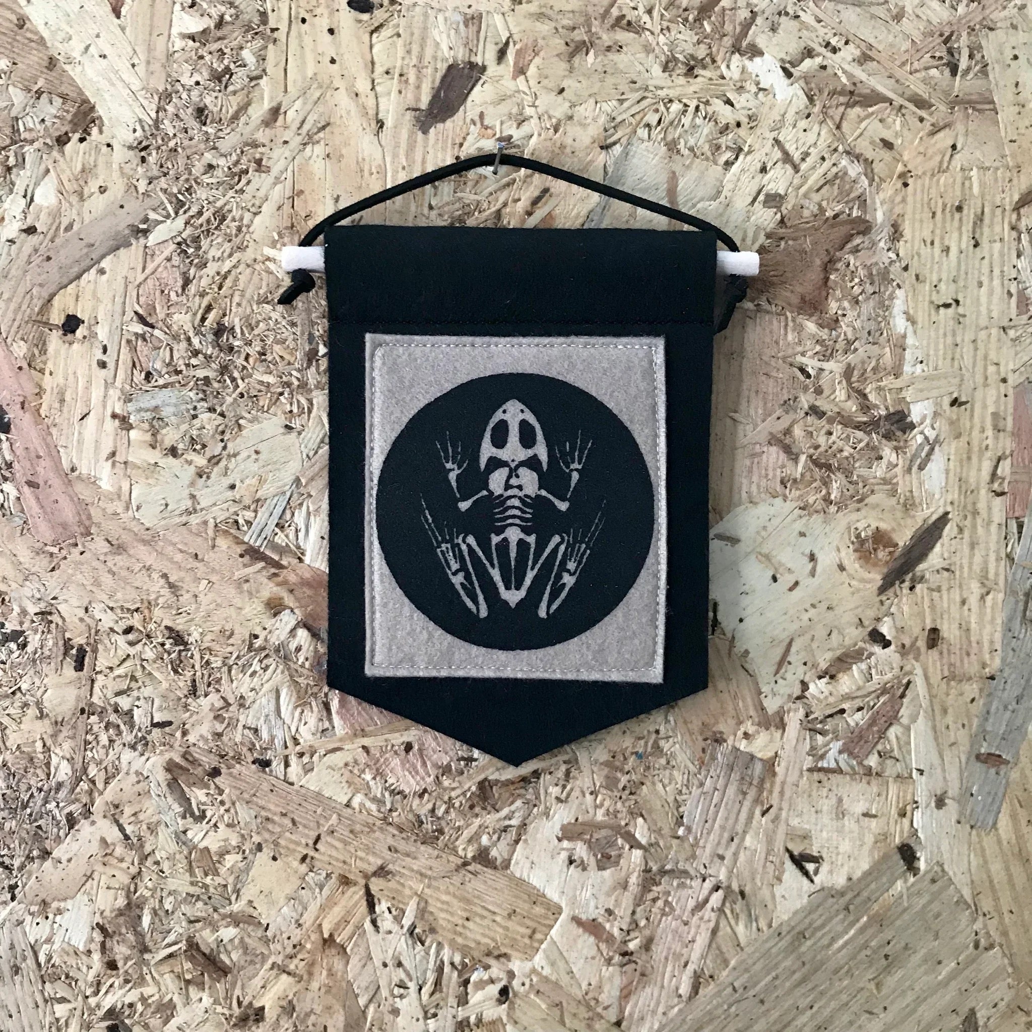 Handmade Mini Linocut Banners