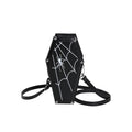 Spider Web Coffin Shoulder Bag