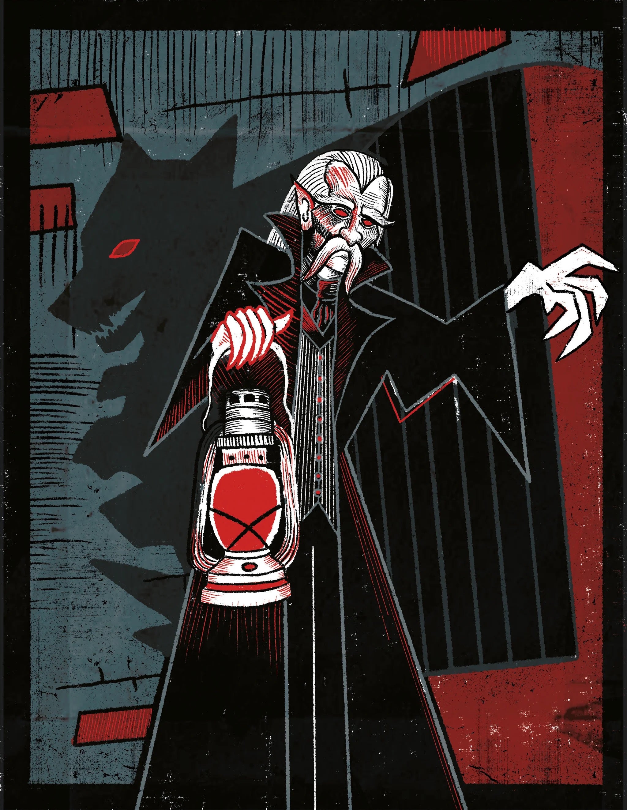 Dracula Art Print