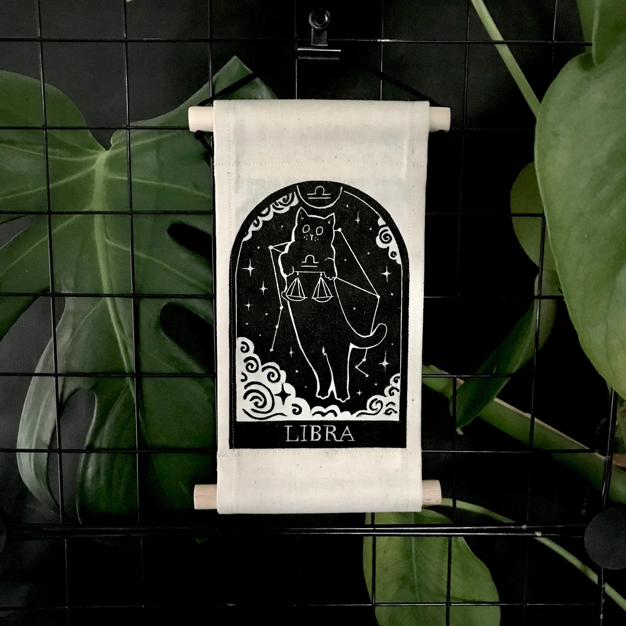 Libra Zodicats Wall Hanging