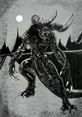 Deathclaw Fallout Inspired Art Print