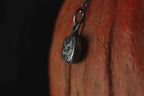 Sterling Silver Jack O’Lantern Pumpkin Pendant